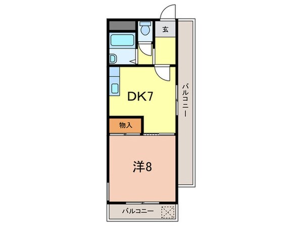 ＨＯＵＳＥ２０の物件間取画像